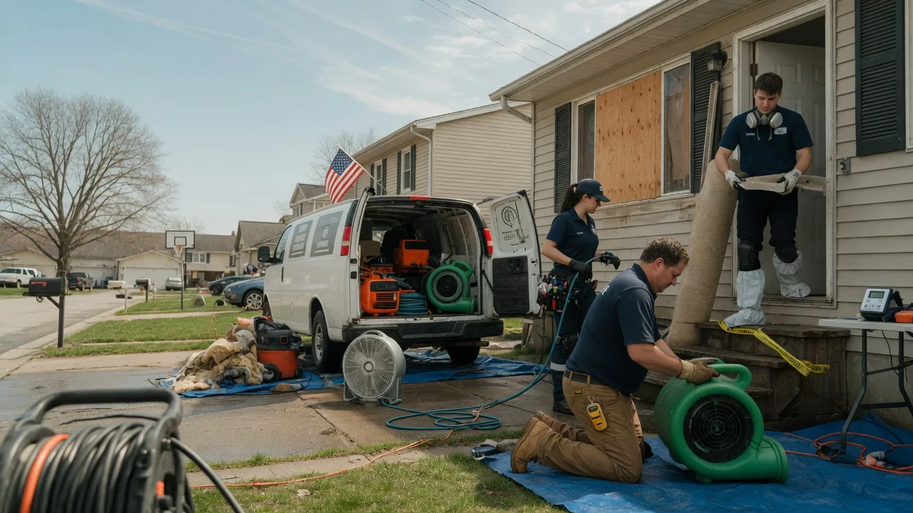Water Damage Restoration in Carlstadt, NJ near me